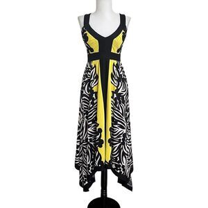 INC Babydoll Y2K Maxi Dress XS multicolor